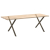 Nogi do stołu jadalnianego, 2 szt., 90x(72-73) cm, stal