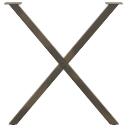 Nogi do stołu jadalnianego, 2 szt., 70x(72-73) cm, stal