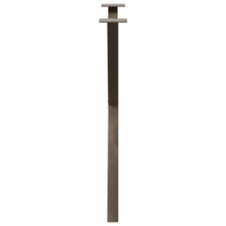 Nogi do stołu jadalnianego, 2 szt., 70x(72-73) cm, stal