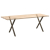 Nogi do stołu jadalnianego, 2 szt., 70x(72-73) cm, stal