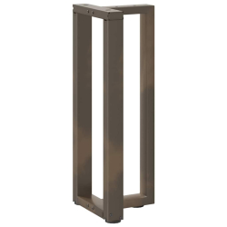 Nogi do stołu konsolowego, 2 szt., 38x25x(72-73) cm, stal