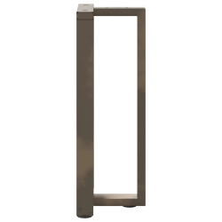 Nogi do stołu konsolowego, 2 szt., 38x25x(72-73) cm, stal