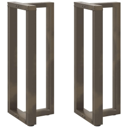 Nogi do stołu barowego, 2 szt., 50x35x(100-101) cm, stal