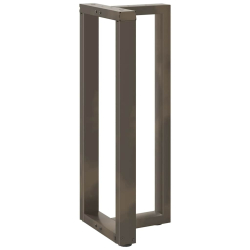 Nogi do stołu barowego, 2 szt., 50x35x(100-101) cm, stal