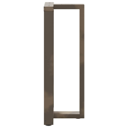 Nogi do stołu barowego, 2 szt., 50x35x(100-101) cm, stal