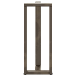 Nogi do stołu barowego, 2 szt., 50x35x(100-101) cm, stal