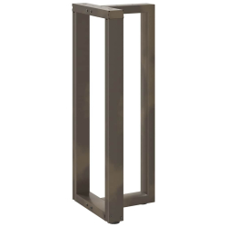 Nogi do stołu barowego, 2 szt., 40x35x(100-101) cm, stal