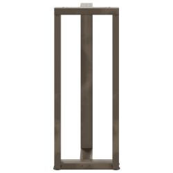 Nogi do stołu barowego, 2 szt., 40x35x(100-101) cm, stal