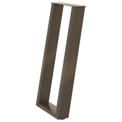 Nogi do stołu konsolowego, 2 szt., 28x(72-73) cm, stal