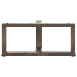 Nogi do stolika kawowego, 2 szt., 70x25x(30-31) cm, stal