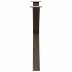 Nogi do stołu jadalnianego, 2 szt., 90x(72-73) cm, stal