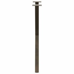 Nogi do stołu jadalnianego, 2 szt., 50x(72-73) cm, stal