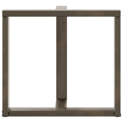 Nogi do stołu jadalnianego, 2 szt., 70x35x(72-73) cm, stal