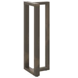 Nogi do stołu barowego, 2 szt., 40x35x(110-111) cm, stal