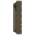 Nogi do stolika kawowego, 2 szt., naturalna stal, 50x(42-43) cm