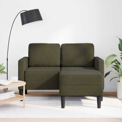 Sofa 2-osobowa z szezlongiem w kształcie litery L