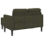 Sofa 2-osobowa z szezlongiem w kształcie litery L
