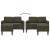 Sofa 2-osobowa z szezlongiem w kształcie litery L