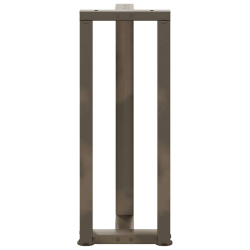 Nogi do stołu konsolowego, 2 szt., 25x28x(72-73) cm, stal