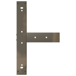 Nogi do stołu barowego, 2 szt., 60x35x(90-91)cm, stal