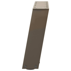 Nogi do stolika kawowego, 2 szt., naturalna stal, 40x(30-31) cm