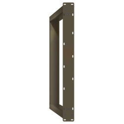 vidXL Nogi do stołu jadalnianego, 2 szt., 100x(72-73) cm, stal