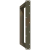 vidXL Nogi do stołu jadalnianego, 2 szt., 70x(72-73) cm, stal