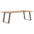 vidXL Nogi do stołu jadalnianego, 2 szt., 70x(72-73) cm, stal