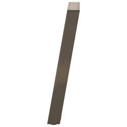 Nogi do stołu konsolowego, 2 szt., 38x(72-73) cm, stal