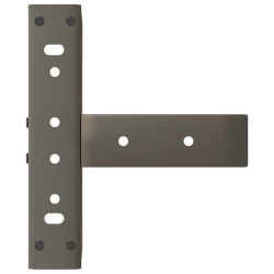 Nogi do stolika kawowego, 2 szt., 28x25x(42-43) cm, stal