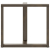 Nogi do stołu jadalnianego, 2 szt., 80x35x(72-73) cm, stal