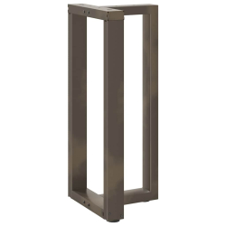 Nogi do stołu barowego, 2 szt., 40x35x(90-91)cm, stal