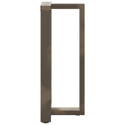 Nogi do stołu barowego, 2 szt., 40x35x(90-91)cm, stal