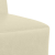 Sofa Fotel Kremowy 55 cm Skóra ekologiczna