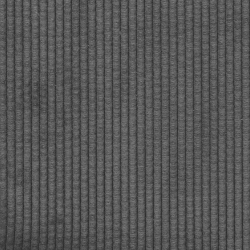 Sofa Fotel Ciemnoszary 55 cm Tkanina Corduroy