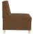 Sofa Fotel Brązowy 55 cm Skóra syntetyczna zamszowa