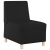 Sofa Fotel Czarny 55 cm Skóra ekologiczna