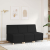 Sofa Fotel Czarny 55 cm Skóra ekologiczna