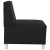 Sofa Fotel Czarny 55 cm Skóra ekologiczna