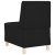 Sofa Fotel Czarny 55 cm Skóra ekologiczna