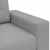 Sofa dwuosobowa, szara chmurowy, 140 cm, tkanina