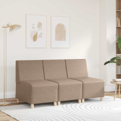 Sofa Fotel Cappuccino 55 cm Skóra ekologiczna