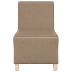 Sofa Fotel Cappuccino 55 cm Skóra ekologiczna