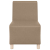 Sofa Fotel Cappuccino 55 cm Skóra ekologiczna