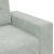 Sofa dwuosobowa Jasnoszara 120 cm Aksamit