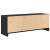 Szafka pod TV, czarny dąb 102x30x37,5cm materiał drewnopochodny