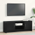 Szafka pod TV, czarny dąb 102x30x37,5cm materiał drewnopochodny
