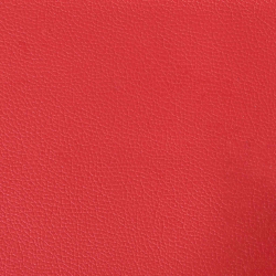 Sofa Fotel Czerwony 55 cm Skóra ekologiczna
