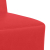 Sofa Fotel Czerwony 55 cm Skóra ekologiczna