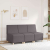 Sofa Fotel Szary 55 cm Skóra ekologiczna